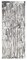 Party Central Hanging Door Fringe Christmas Decorations - 8' - Silver - Pack of 6